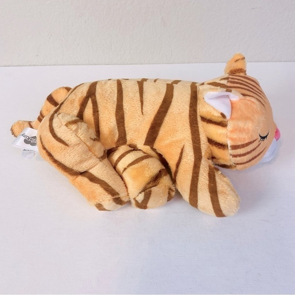 Pets Know Best Huggikitty Orange Tabby Soothing Sound Plush 12” - Picture 3 of 10